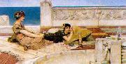 Alma Tadema Love's Votaries oil on canvas